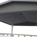 4-Level Outdoor Cat Condo with Perch and Elevated Enclosure - Seasonal Overstock