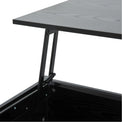 Coffee Tables, Micah 39" Lift-Top Coffee Table - Black - Seasonal Overstock