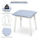 Vanity Sets, Julia White Vanity Table Set - Seasonal Overstock