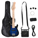 Musical Instruments, Kids 30" Electric Guitar Complete Beginners Kit - Seasonal Overstock