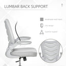 Office Chairs, Vinny Mesh Back Home Office Task Chair with Flip-Up Arm Rests Grey - Seasonal Overstock