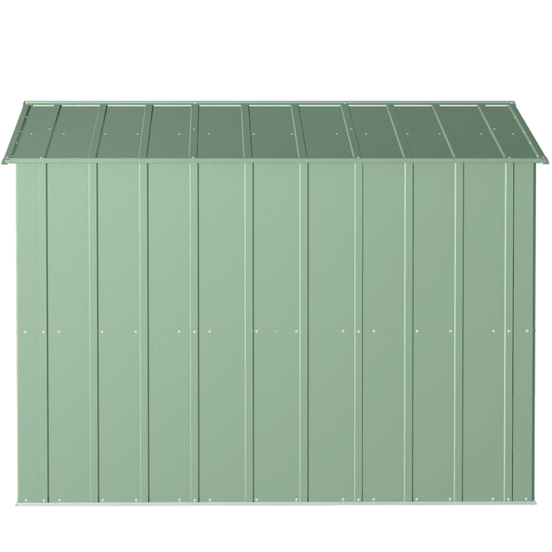 10' x 8' Arrow Classic Steel Storage Shed - Sage Green - Seasonal Overstock