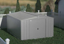 Storage Sheds, 10' x 14' Arrow Classic Steel Storage Shed - Charcoal - Seasonal Overstock