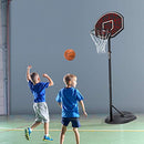 Youth 32” Portable Basketball System with 5.5ft -7.5ft Adjustable Height - Seasonal Overstock