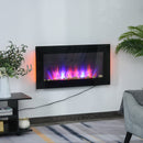 36" Wall Mounted 1500W Electric Fireplace - Seasonal Overstock
