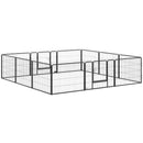 Dog Kennels, Heavy Duty 12-Panel Pet Playpen for Dogs - 24" Fencing Height - Seasonal Overstock