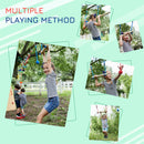 Kids Sports, Kids Ninja Warrior Backyard Swing & Climb Set - Seasonal Overstock