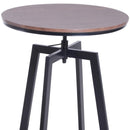 Dining Sets, Adelle 3pc Industrial Bistro Set - Adjustable Height 26" Table - Seasonal Overstock