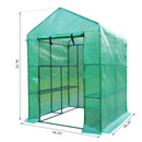 Greenhouses, 4.7 x 4.7 x 6.4ft Soft Cover Greenhouse With Shelves - Seasonal Overstock
