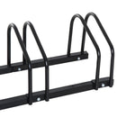 5 Bike Parking Rack - Black - Seasonal Overstock