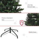 Christmas Trees, 5ft Artificial Green Pop-Up Christmas Tree - Seasonal Overstock