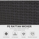 Hazel Grove 6pc Outdoor Rattan Sectional Sofa Set - Cream White & Dark Brown - Seasonal Overstock