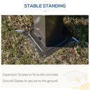 Palm Break 10' x 10' Aluminum Frame Gazebo with Polycarbonate Panel Roof