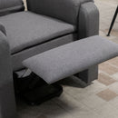 Tucker Dark Grey Powered Lift Chair Recliner - Seasonal Overstock