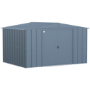 Storage Sheds, 10' x 8' Arrow Classic Steel Storage Shed - Blue Grey - Seasonal Overstock