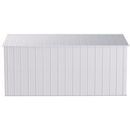 Storage Sheds, 10' x 14' Arrow Classic Steel Storage Shed - Flute Grey - Seasonal Overstock