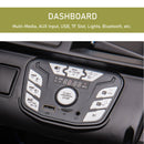 Ride On Toys, 12V Ride-On 2 Seat Police Truck With Parental Remote - Camo - Seasonal Overstock