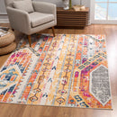Area Rugs, Safiya Multi-Colour Area Rug by Mercury Splash - Seasonal Overstock