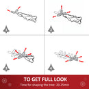 Christmas Trees, 5ft Artificial Green Christmas Tree with Automatic Open - Seasonal Overstock