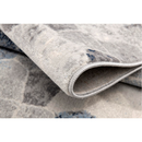 Area Rugs, Malachi Navy / Grey Modern Area Rug by Casper Studios - Seasonal Overstock