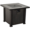 Fire Table, Enya 30" Slate Top Propane Fire Table - Seasonal Overstock