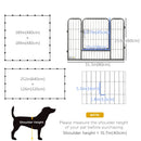 Dog Kennels, Heavy Duty 24-Panel Pet Playpen for Dogs - 24" Fencing Height - Seasonal Overstock