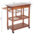 Kitchen Carts, Darla Kitchen Cart with Castors - Seasonal Overstock