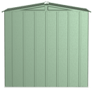 6' x 5' Arrow Classic Steel Storage Shed - Sage Green - Seasonal Overstock