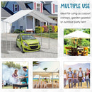 Car Shelters, 10' x 20' Heavy Duty Galvanized Carport Canopy with Anchor Kit - Seasonal Overstock