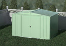 Storage Sheds, 10' x 8' Arrow Classic Steel Storage Shed - Sage Green - Seasonal Overstock