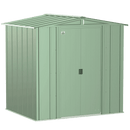 6' x 5' Arrow Classic Steel Storage Shed - Sage Green - Seasonal Overstock