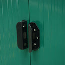 6' x 8.5' Outdoor Garden Storage Shed - Dark Green - Seasonal Overstock