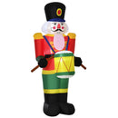 Christmas Decorations, 8ft Inflatable Christmas Soldier Playing Drum - Seasonal Overstock