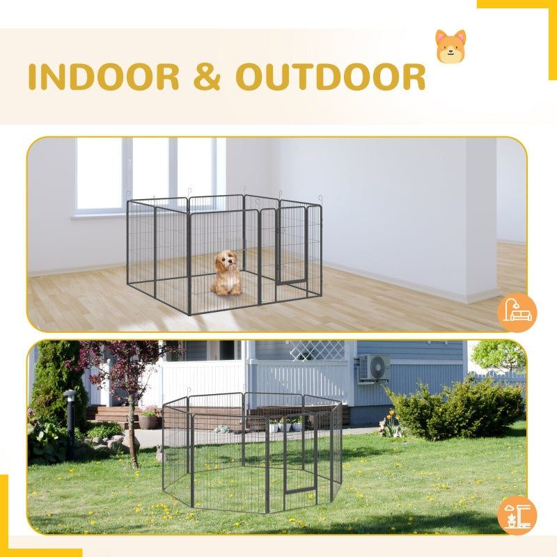 Heavy Duty 16-Panel Pet Playpen for Dogs - 39" Fencing Height
