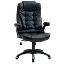 Maxwell Faux Leather Executive Office Chair - Black - Seasonal Overstock