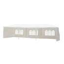10' x 30' White Party Tent with 5 Wall Panels - Seasonal Overstock