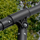 Patio Umbrella, 11ft Offset Cantilever Patio Umbrella with Easy Tilt Adjust - White - Seasonal Overstock