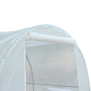 Greenhouses, 8.2' x 6.6' x 6.6' Soft Cover Greenhouse in White - Seasonal Overstock