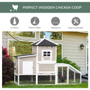 Blessington Heights 106" Multi-Room Chicken Coop with Nesting Box - Seasonal Overstock
