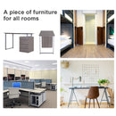 Desks, Gaetano Industrial Style Desk & File Cabinet - Silver Maple - Seasonal Overstock