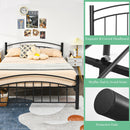 Huckley Queen Metal Platform Bed - Seasonal Overstock