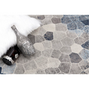 Area Rugs, Malachi Navy / Grey Modern Area Rug by Casper Studios - Seasonal Overstock