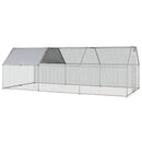 Coops & Hutches, 18.7' x 9.2' Steel Frame Walk-In Chicken Coop Run - Seasonal Overstock