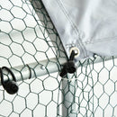 20' x 10' Steel Frame Walk-In Chicken Coop Run - Seasonal Overstock