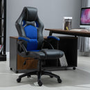 Office Chairs, Kiyo Gaming Chair in Blue Black - Seasonal Overstock