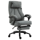 Thames High Back Office Chair with Footrest and Vibration Pillow - Seasonal Overstock