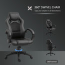 Gaming Chairs, Diego Racing Style High Back Black Gaming Chair - Seasonal Overstock