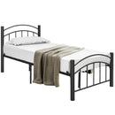 Huckley Twin Metal Platform Bed - Seasonal Overstock