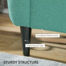 Sofas, Oakwood 76" Green Modern Upholstered Sofa - Seasonal Overstock