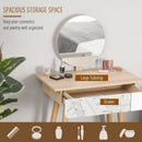Orina Make Up Table with Vanity Mirror - Seasonal Overstock